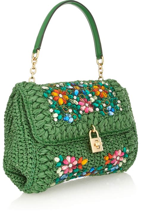 dolce and gabbana green bag|dolce and gabbana bag sale.